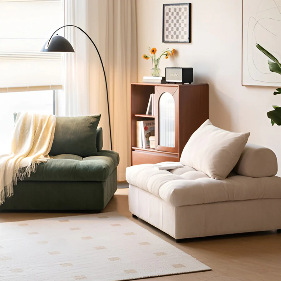 Flexi Modular Pure Comfort Plush Corduroy Sofa - Image 6