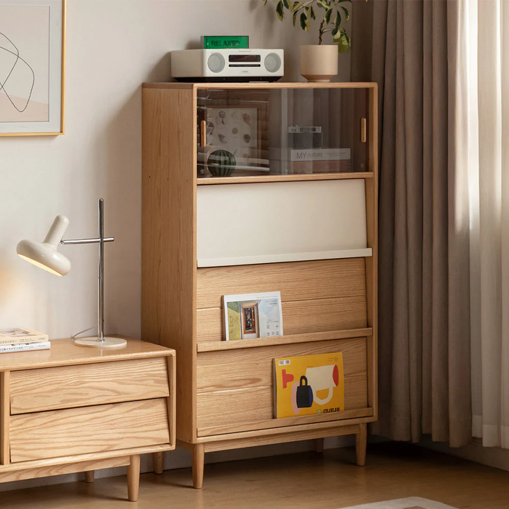 Ravenna Solid Oak Side Cabinet