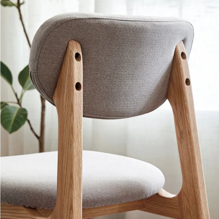 Seattle Natural Solid Oak Dining Chair - Image 4