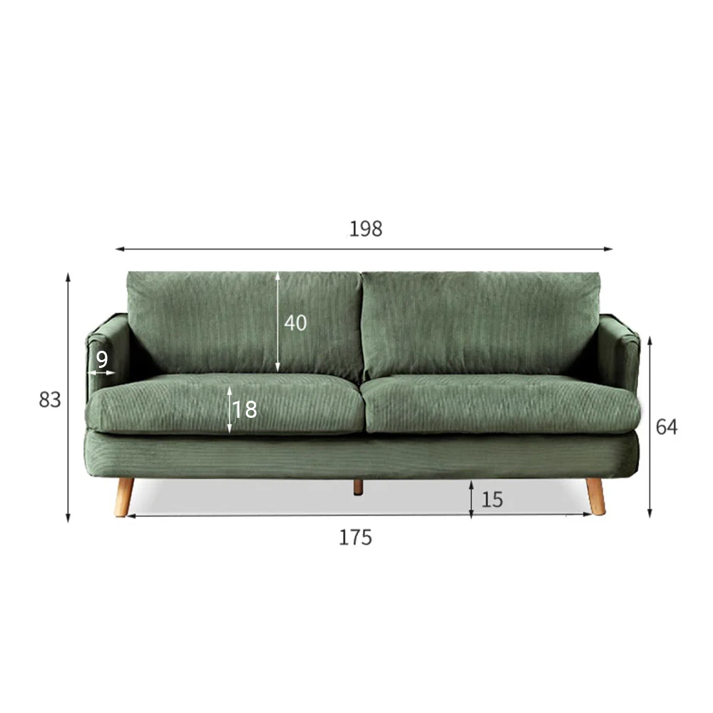 Tarifa Corduroy Sofa - Image 22